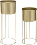 Set 2 suporturi pentru flori metalice, 58 cm