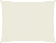 vidaXL Pânză parasolar, crem, 3x4,5 m, țesătură oxford, dreptunghiular