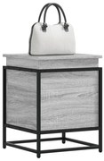 vidaXL Cutie depozitare gri sonoma 40x40x51,5 cm lemn prelucrat