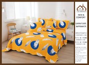 Set Cuvertura 5 Piese - Pene Si Buline Albastre