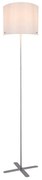 Lampadar, lampa de podea design modern Izander alb, argintiu