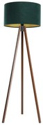 Lampă de podea STANDART 1xE27/60W/230V verde/wenge