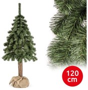 Pom de Crăciun pe trunchi NATURAL 120 cm brad