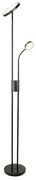 Lampadar LED, lampa de podea design modern Ophus negru mat