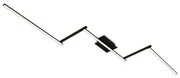 Lustră LED aplicată STAFF 5xLED/4,8W/230V negru Briloner 3501-015