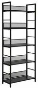 Raft Raw, 5 rafturi, negru