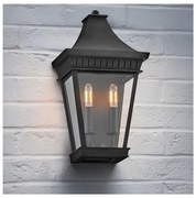 Aplică de exterior Hinkley HK-CHAPEL-HILL7-MB CHAPEL HILL 2xE14/40W/230V IP44