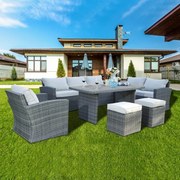 Set mobilier de familie, cu cutie pentru perne Avenberg SYDNEY