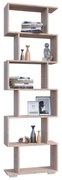 Etajera Tokyo, 6 Casete, Stejar Sonoma, 60 x 24 x 196 cm