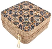 Cutie pentru bijuterii MELINA, 12x12cm, Compartimentata