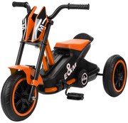 AIYAPLAY Tricicletă, bicicletă pentru copii, bicicletă de echilibru, bicicletă cu pedale, bicicletă pentru copii 18–36 luni, oțel, 79x44x47 cm, portocaliu | Aosom Romania