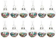 Ornamente de Crăciun 12 buc. din sticlă Disco Stars Mini – Sass &amp; Belle