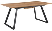 Masa Bucatarie/Dining Extensibila Kronn MDF Infoliat Stejar 160-200x90x75 Cm