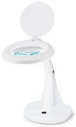 Nedis MAGL1WT - Lampă LED de birou cu lupă LED/6,5W/230V 6500K