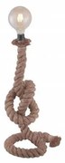 Leuchten Direkt 15480-18 - Lampă de masă ROPE 1xE27/60W/230V