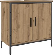 vidaXL Dulap de chiuvetă, stejar artizanal, 60x30x60 cm lemn prelucrat