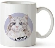 Bohemia Gifts Cană ceramică - Ragdoll, 350 ml