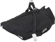 vidaXL Haina pentru Câini Negru L48 Fleece și poliester