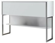 Comodă Luxe White and Silver