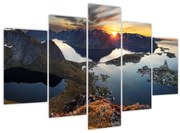 Tablou - Peisaj montan, Norvegia (150x105 cm)