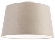 Plafoniera moderna cu abajur taupe 35 cm - Combi