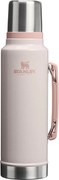 Termos roz deschis din oțel inoxidabil 1,4 l Legendary Classic Bottle Hammertone Rose Quartz – Stanley