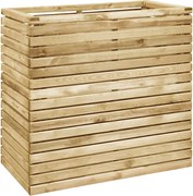 vidaXL Strat înălțat, 100x50x100 cm, lemn de pin tratat