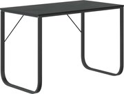 vidaXL Birou de computer, alb, 110x60x73 cm, lemn prelucrat