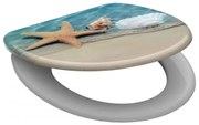 Schütte 82196 - Capac WC BEACH SoftClose din duroplast