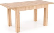 Masa extensibila GIZMO, stejar artisan, PAL laminat, 120/160x75x79 cm