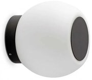 Aplica LED perete/tavan pen negru mattru baie IP44 MOY black