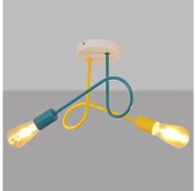 Lustră aplicată pentru copii OXFORD 2xE27/15W/230V