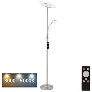 Lampadar LED dimabil LED/29,5W/230V + LED/3,5W 3000-6000K Brilo + telecomandă