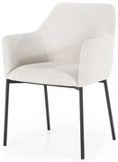 Scaun tapitat Paul bej