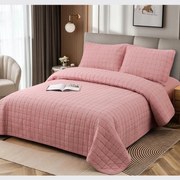 Cuvertura bumbac 100%, 4 piese, pat 2 persoane, 230x240 cm, EY01