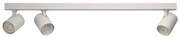 Plafoniera liniara alba cu 3 spoturi EXO 3, 70cm