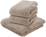 2x prosop Confort 70x140 cm bej, 100% bumbac