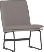 vidaXL Scaun de relaxare, gri închis, 52x75x76 cm, material textil