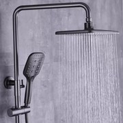 Coloană de Duș din Alamă Sanitară Satinată Model 9810N – Design Durabil și Modern pentru Baia Ta