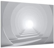 Tablou pe sticlă - 3D tunel (70x50 cm)