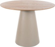 Masa rotunda de sufragerie ANGEL 100x100 cm, decor stejar/casimir.