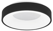 Plafoniera LED moderna 38cm RANDO THIN negru NVL-9353831
