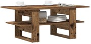 vidaXL Măsuță de cafea, lemn vechi, 102x55x42 cm, lemn prelucrat