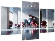 Tablou - Spațiu 3D cu bile II. (90x60 cm)