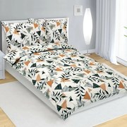 Lenjerie de pat Bellatex creponată Garden, 140 x 200 cm, 70 x 90 cm, 140 x 200 cm, 70 x 90 cm