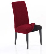 Huse care se întind foarte bine NIAGARA bordo scaun cu spatar 2 buc (40 x 40 x 55 cm)