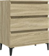 vidaXL Servantă, stejar sonoma, 60x35x70 cm, lemn prelucrat