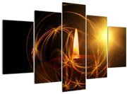 Tablou cu lumânare (150x105 cm)