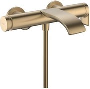 Baterie cada-dus Hansgrohe Vivenis monocomanda finisaj bronz periat