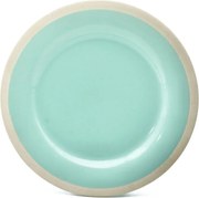 Farfurie Glaze Aquamarine 20cm desert (glazura albastru-verde aquamarine)